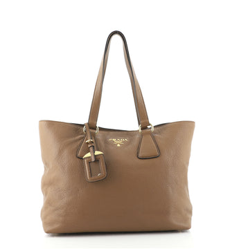 Prada Open Tote Vitello Daino Small