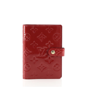 Louis Vuitton Ring Agenda Cover Monogram Vernis PM