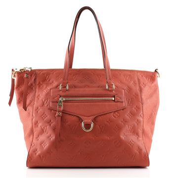Louis Vuitton Lumineuse Handbag Monogram Empreinte Leather PM