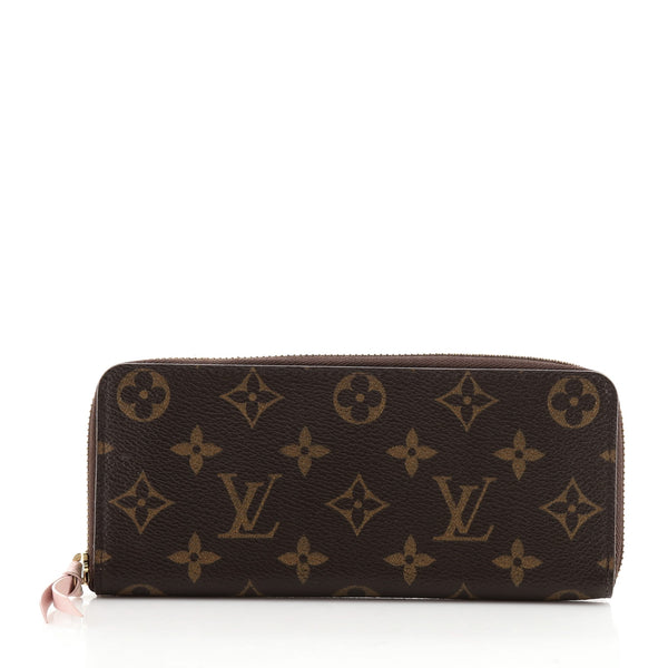 Louis Vuitton Clemence wallet bloom Brown Leather ref.51543 - Joli Closet