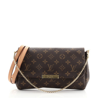 Louis Vuitton Favorite Handbag Monogram Canvas MM