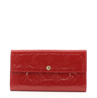 Louis Vuitton Sarah Wallet Monogram Vernis