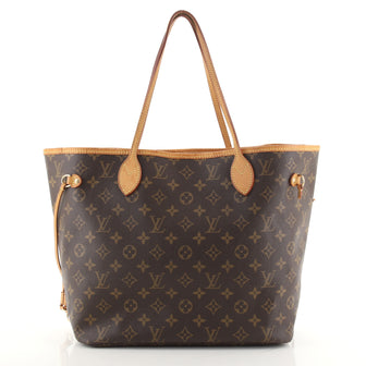 Louis Vuitton Neverfull Tote Monogram Canvas MM