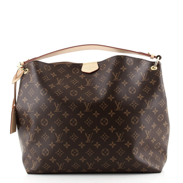 Louis Vuitton Graceful Handbag Monogram Canvas MM