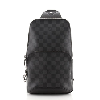 Louis Vuitton Avenue Sling Bag Damier Graphite