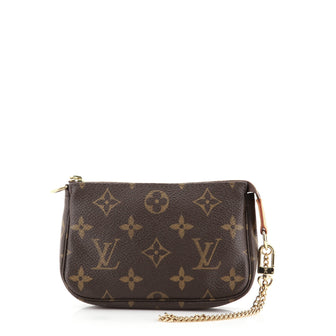 Louis Vuitton Pochette Accessoires Monogram Canvas Mini