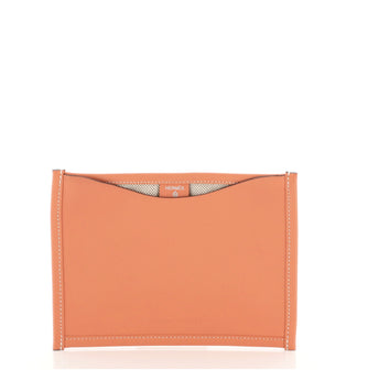 Hermes Petit H Passport Holder Toile and Swift