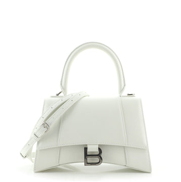 Balenciaga Hourglass Top Handle Bag Leather Small