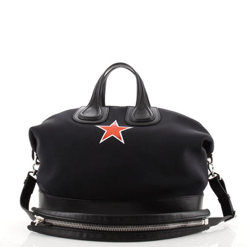 Givenchy Nightingale Satchel Printed Neoprene with Leather XL