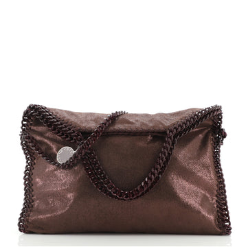 Stella McCartney Falabella Fold Over Bag Shaggy Deer