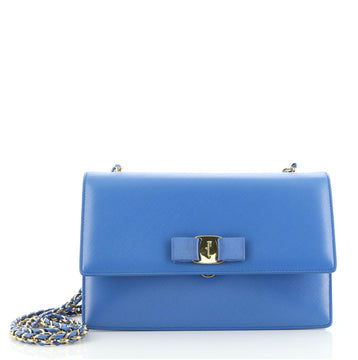 Salvatore Ferragamo Ginny Crossbody Bag Leather Medium