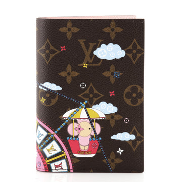 Louis Vuitton Passport Cover Limited Edition Vivienne Xmas Monogram Canvas