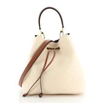 Louis Vuitton NeoNoe Handbag Monogram Empreinte Leather MM