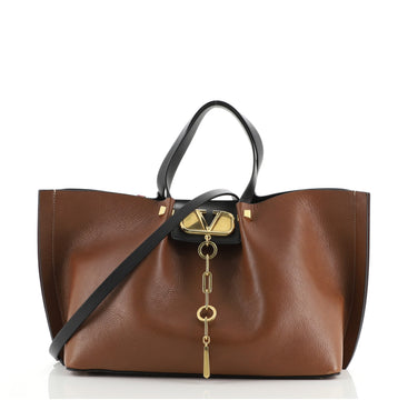 Valentino VLogo Escape Tote Leather Medium