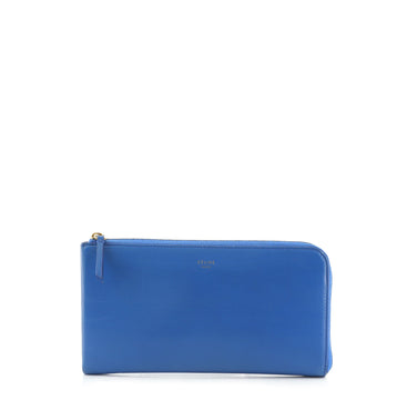 Celine Half Zip Multifunction Wallet Leather Large