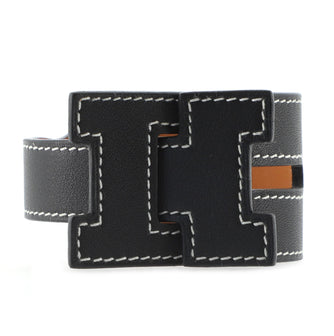 Hermes Jet Lag Tour Wrap Bracelet Leather