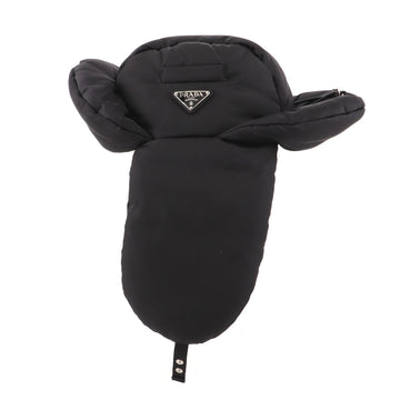 Prada Trapper Hat Padded Tessuto