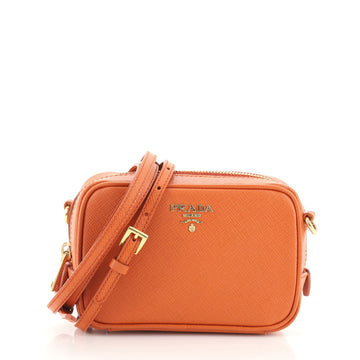 Prada Camera Shoulder Bag Saffiano Leather Small