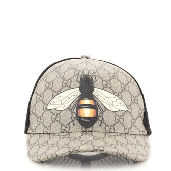 Gucci Baseball Cap Printed GG Coated Canvas