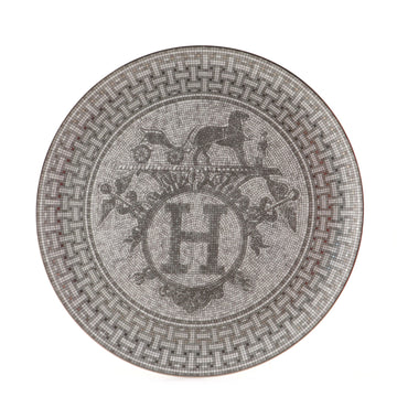 Hermes Mosaique au 24 Tart Platter Printed Porcelain