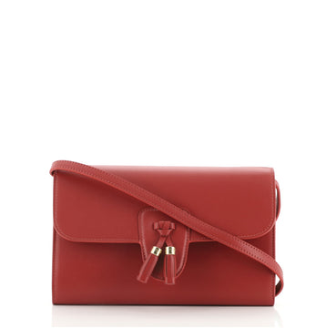 Celine Tassels Wallet on Strap Leather