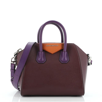 Givenchy Tricolor Antigona Bag Leather Mini