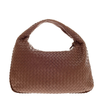 Bottega Veneta Veneta Hobo Intrecciato Nappa Medium