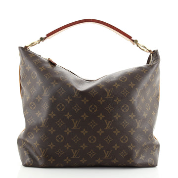 Louis Vuitton Sully Handbag Monogram Canvas MM
