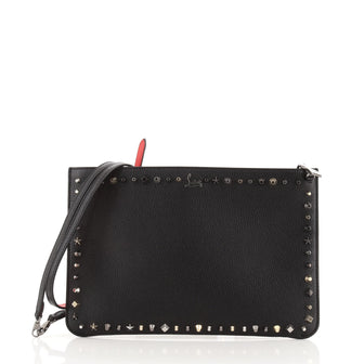 Christian Louboutin Loubiclutch Studded Leather
