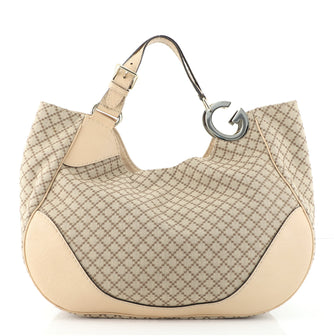 Gucci Charlotte Tote Diamante Canvas Large