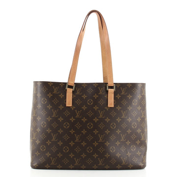 Louis Vuitton Luco Handbag Monogram Canvas