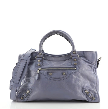 Balenciaga City Giant Studs Bag Leather Medium