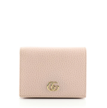 Gucci GG Marmont Flap Card Case Leather
