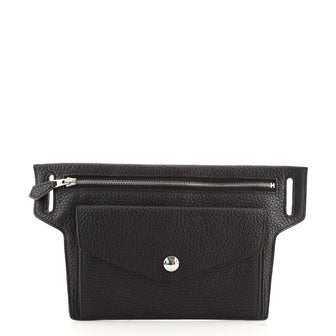 Hermes Telegram Waist Pouch Leather