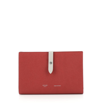 Celine Multifunction Strap Wallet Leather Large