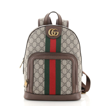 Gucci Ophidia Backpack GG Coated Canvas Small