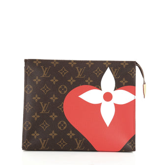 Louis Vuitton Toiletry Pouch Limited Edition Game On Monogram Canvas 26