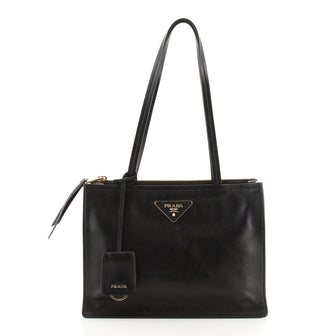 Prada Zip Tote Calfskin