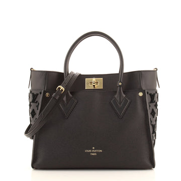 Louis Vuitton On My Side Tote Monogram Tuffetage Leather