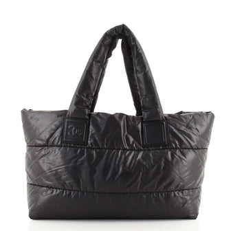 Chanel Coco Cocoon Reversible Tote Quilted Nylon Medium