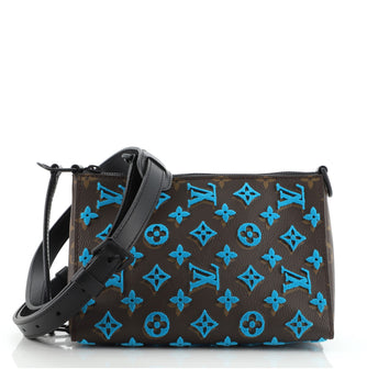 Louis Vuitton Triangle Messenger Monogram Tuffetage Canvas