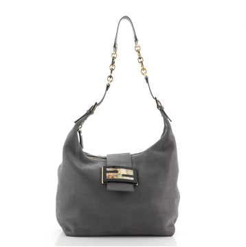 Fendi Forever Hobo Iridescent Leather Large