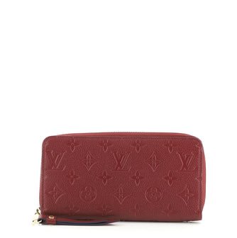 Louis Vuitton Zippy Wallet Monogram Empreinte Leather