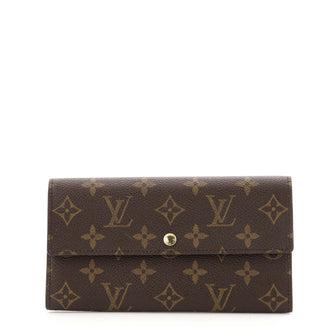 Louis Vuitton Vintage Sarah Wallet Monogram Canvas