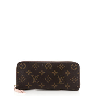 Louis Vuitton Clemence Wallet Monogram Canvas