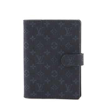 Louis Vuitton Ring Agenda Cover Mini Lin PM