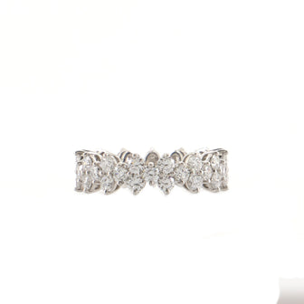 Tiffany & Co. Aria Eternity Band Ring Platinum and Diamonds 6.5