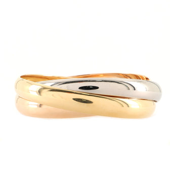 Cartier Trinity Bangle Bracelet 18K Tricolor Gold Large