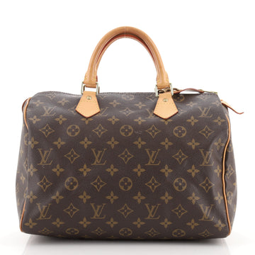 Louis Vuitton Speedy Handbag Monogram Canvas 30
