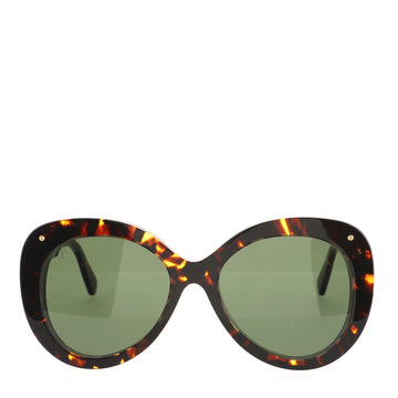 Louis Vuitton Euphoria Round Sunglasses Tortoise Acetate